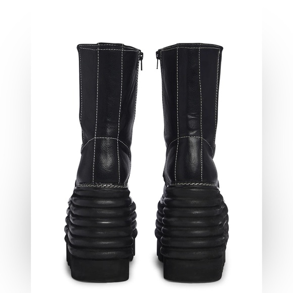 Dollskill Current Mood Toughen Up Platform Boots - Picture 5 of 7